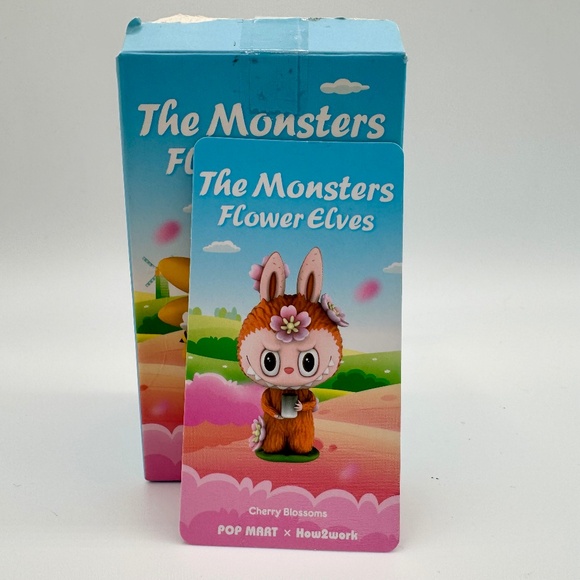 Pop Mart Labubu The Monsters Flower Elves Series Blind Box – Cherry Blossoms - Picture 1 of 4